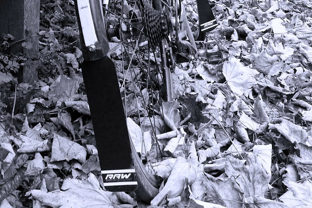 RAW Mudflap Set - Front And Rear Cycling Essentials 2 RAW Mudflap Set - Front And Rear Cycling Essentials