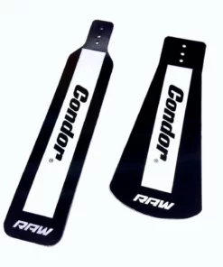 Condor Raw Mudflap Set - Front And Rear