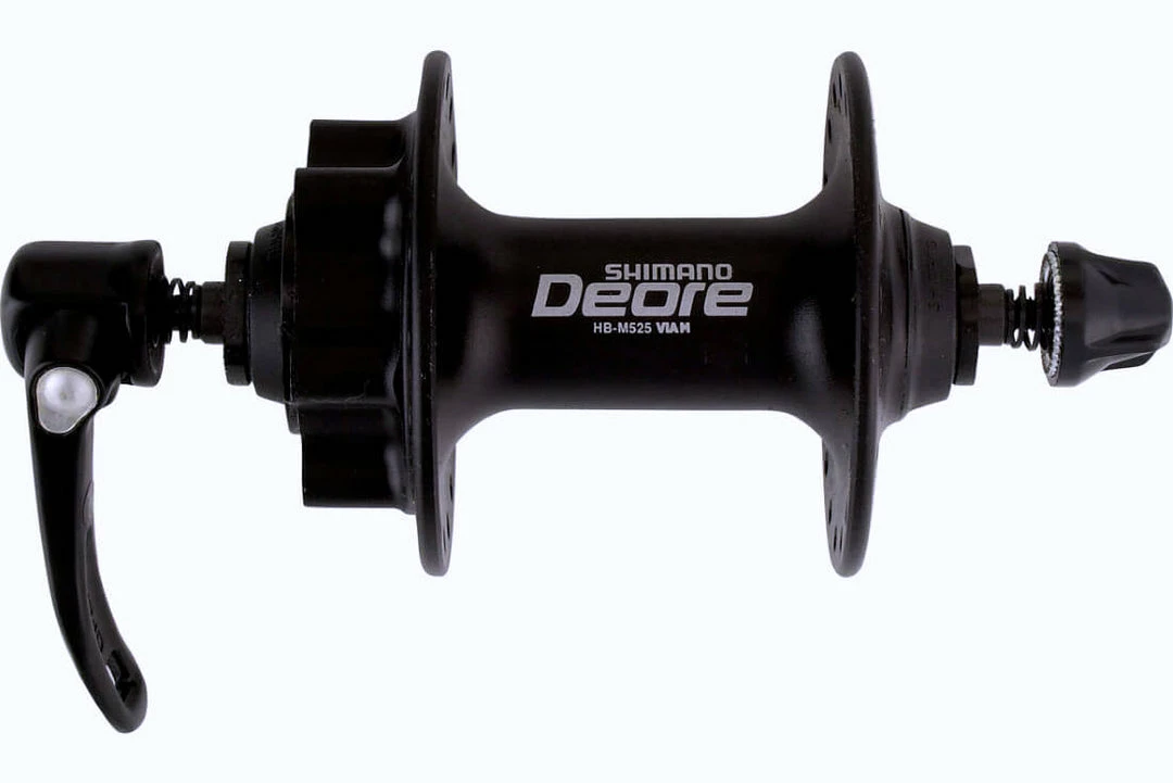 Shimano Deore M525 Disc Front Hub Wheels, Rims & Hubs 1 Shimano Deore M525 Disc Front Hub Wheels, Rims & Hubs