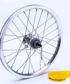 Brompton Rear Wheel For 3 Speed BSR Including Fittings