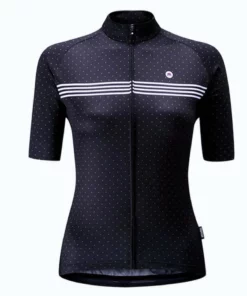Chapeau Women's Madeleine Polka Stripe Ladies Short Sleeve Jersey