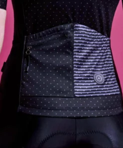 Chapeau Women's Madeleine Polka Stripe Ladies Short Sleeve Jersey 13 Chapeau Women's Madeleine Polka Stripe Ladies Short Sleeve Jersey