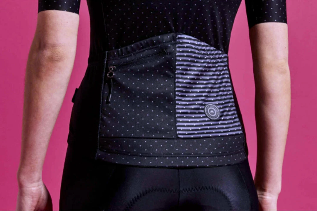 Chapeau Women's Madeleine Polka Stripe Ladies Short Sleeve Jersey 7 Chapeau Women's Madeleine Polka Stripe Ladies Short Sleeve Jersey