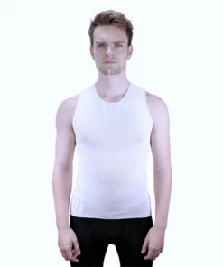 Base Layers Megmeister Men's Drynamo Cycle Sleeveless Base Layer