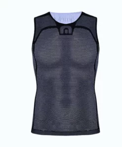 Base Layers Megmeister Men's Drynamo Cycle Sleeveless Base Layer