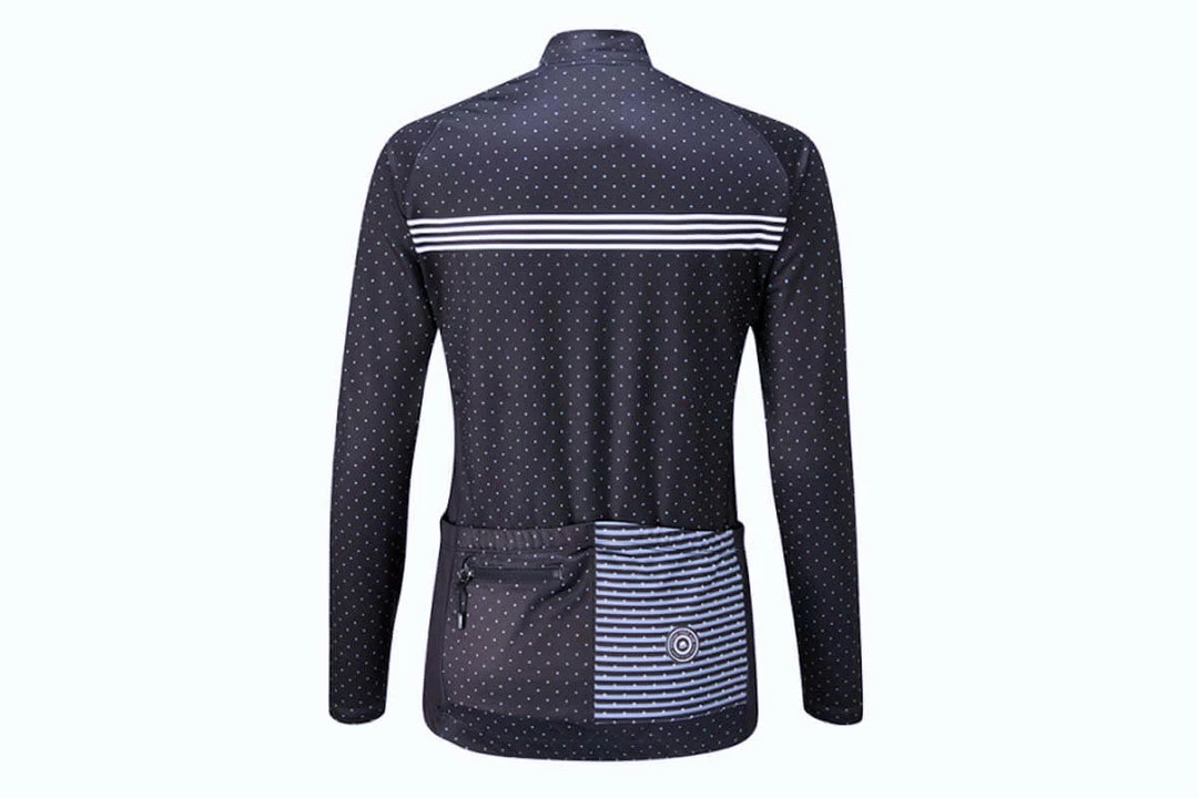 Chapeau Women's Madeleine Polka Stripe Long Sleeve Jersey Women's Clothing 4 Chapeau Women's Madeleine Polka Stripe Long Sleeve Jersey Women's Clothing