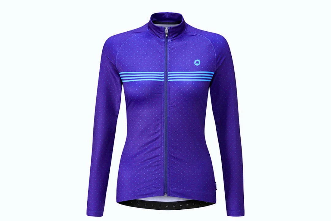 Chapeau Women's Madeleine Polka Stripe Long Sleeve Jersey Women's Clothing 2 Chapeau Women's Madeleine Polka Stripe Long Sleeve Jersey Women's Clothing