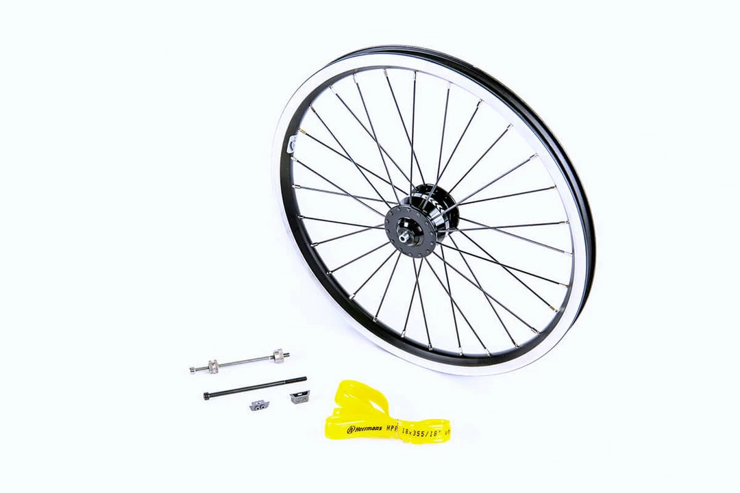 Brompton Shutter Precision SV-8 Hub Dynamo Front Wheel Wheels, Rims & Hubs 2 Brompton Shutter Precision SV-8 Hub Dynamo Front Wheel Wheels, Rims & Hubs