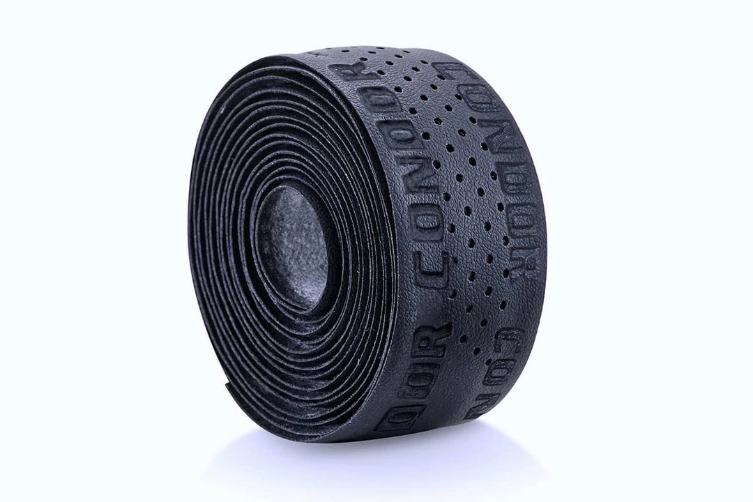 Contact Points Condor Classic Microfibre Tape With Alloy Bar End Plugs 1 Contact Points Condor Classic Microfibre Tape With Alloy Bar End Plugs