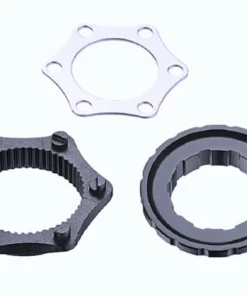 Condor Shimano Pattern Centerlock To 6-bolt 12/20mm Thru-Axle Rotor Adaptor Bike Parts