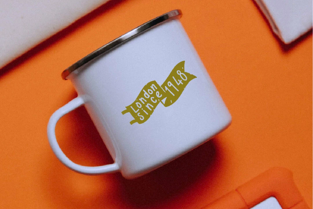 Condor Enamel Mug Lifestyle 2 Condor Enamel Mug Lifestyle