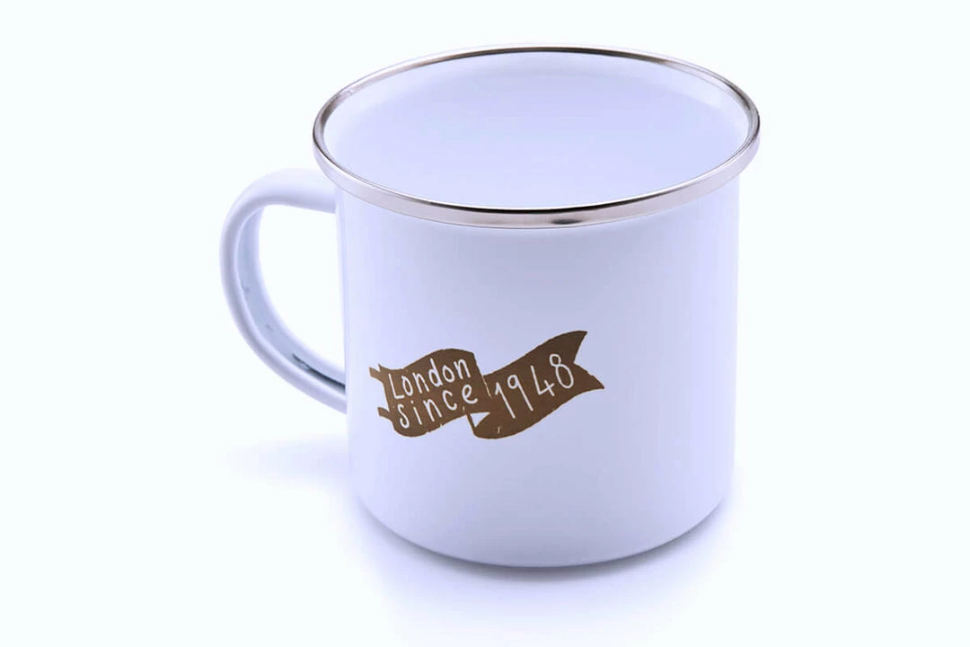 Condor Enamel Mug Lifestyle 1 Condor Enamel Mug Lifestyle